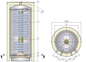 Stratifikační nádrž SM1X