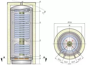 Stratifikační nádrž SM1X