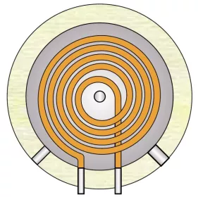 Stratifikační nádrž SM1X řez