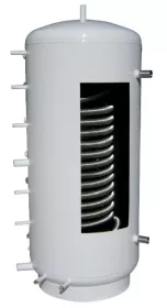 Stratifikační nádrž foto řez bez izolace