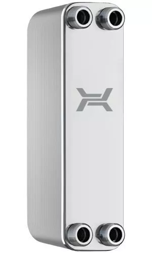 Deskový výměník tepla nerezí pájený LA22LN - 10 3/4" HEXONIC