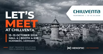 HEXONIC la Chillventa 2026 – ne întâlnim la Nürnberg