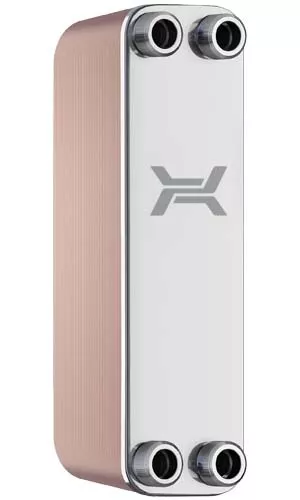 Pájený nerezový deskový výměník tepla LA22 - 50 3/4" HEXONIC