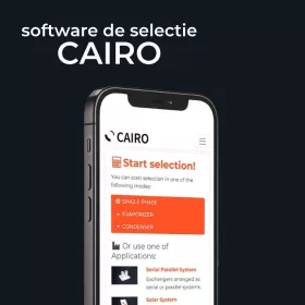 Software Cairo de la Hexonic – selecție rapidă și precisă pentru schimbătoare de căldură eficiente